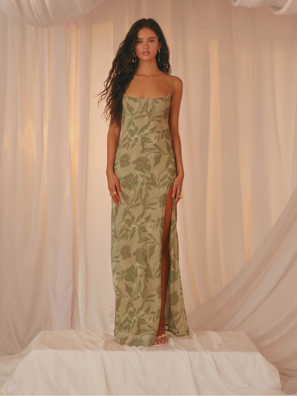 Peppermayo Alouette Maxi Dress - Jade Fern